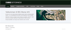 Desktop Screenshot of bgstone.dk